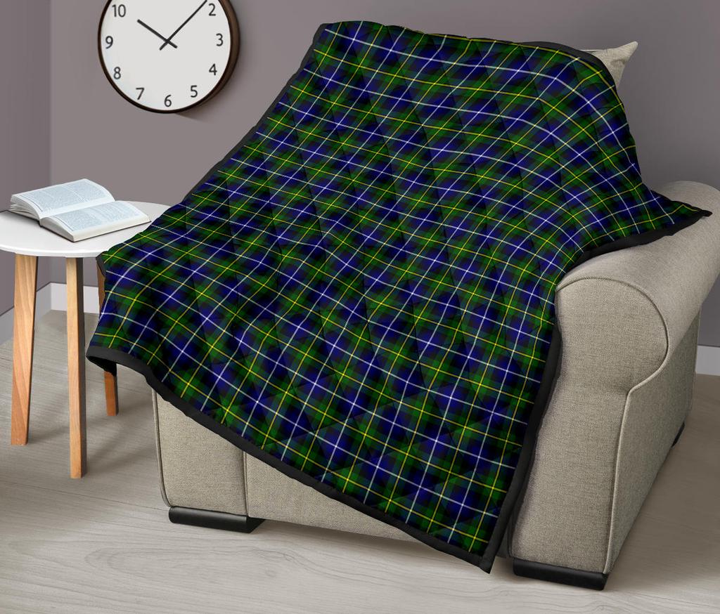 MacNeill of Barra Family Modern Tartan Quilt
