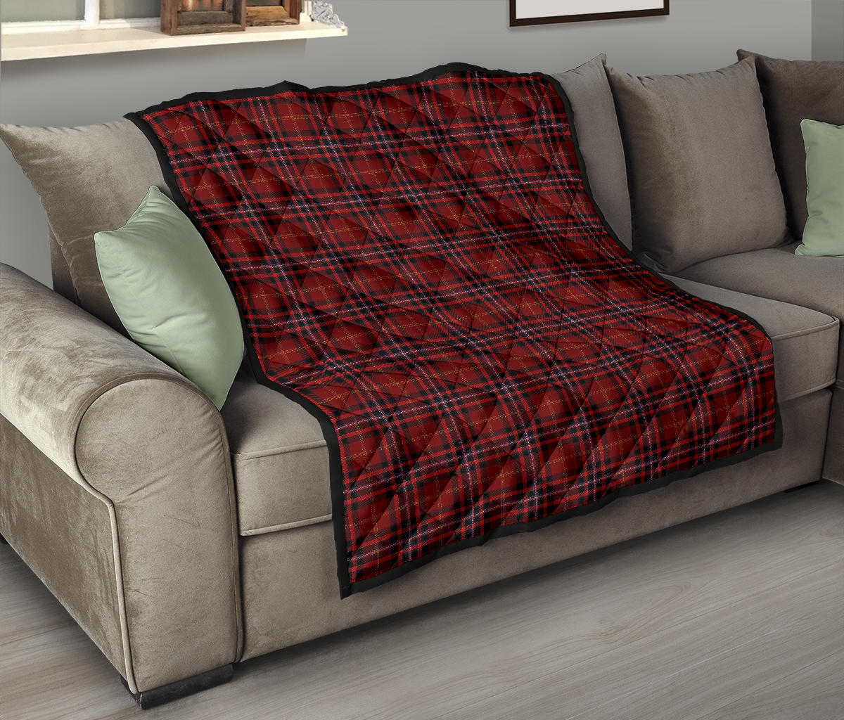 Brim - DeForest of Balvaird Castle Tartan Quilt PP