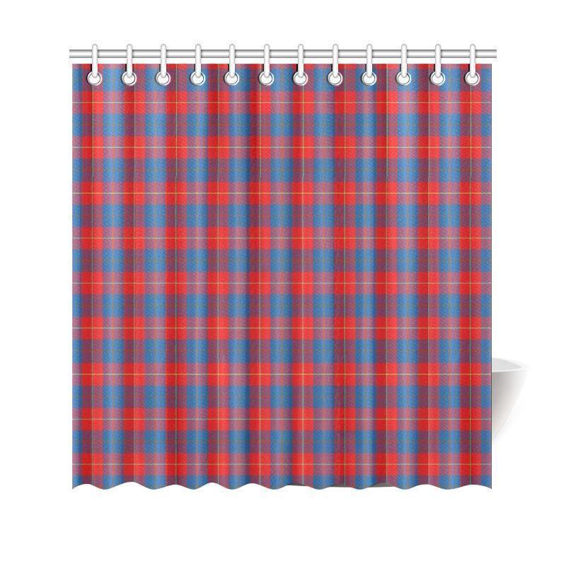 Galloway Red Tartan Shower Curtain