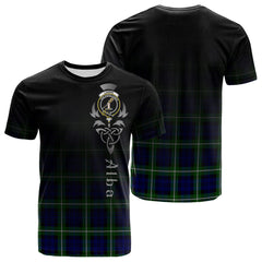 Lammie Tartan Crest T-shirt - Alba Celtic Style