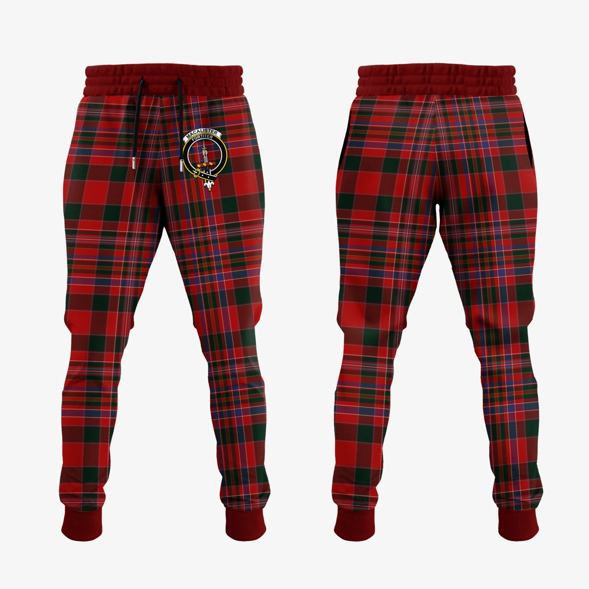 MacAlister Tartan Crest Jogger Sweatpants