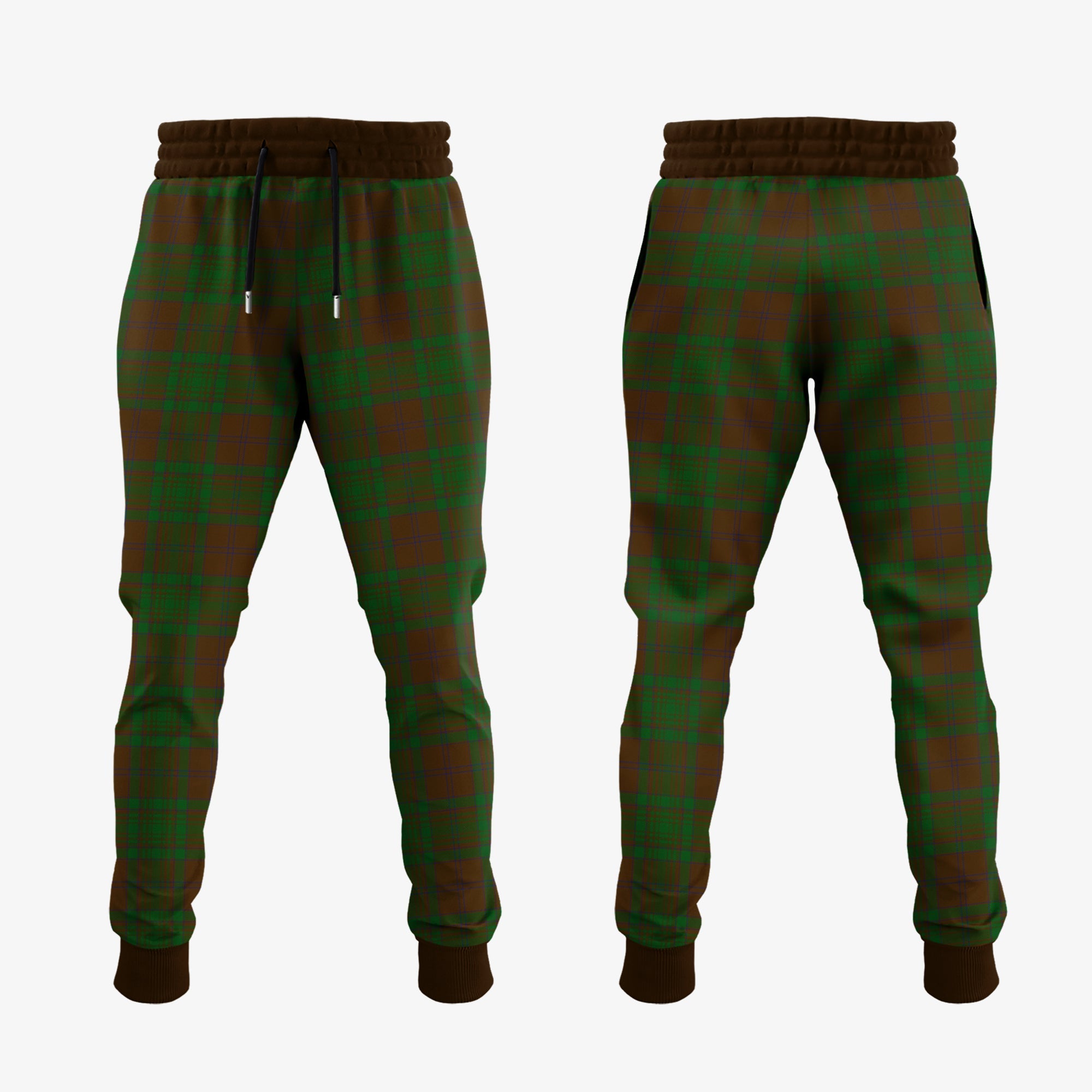 MacAlister Of Glenbarr Hunting Tartan Crest Jogger Sweatpants