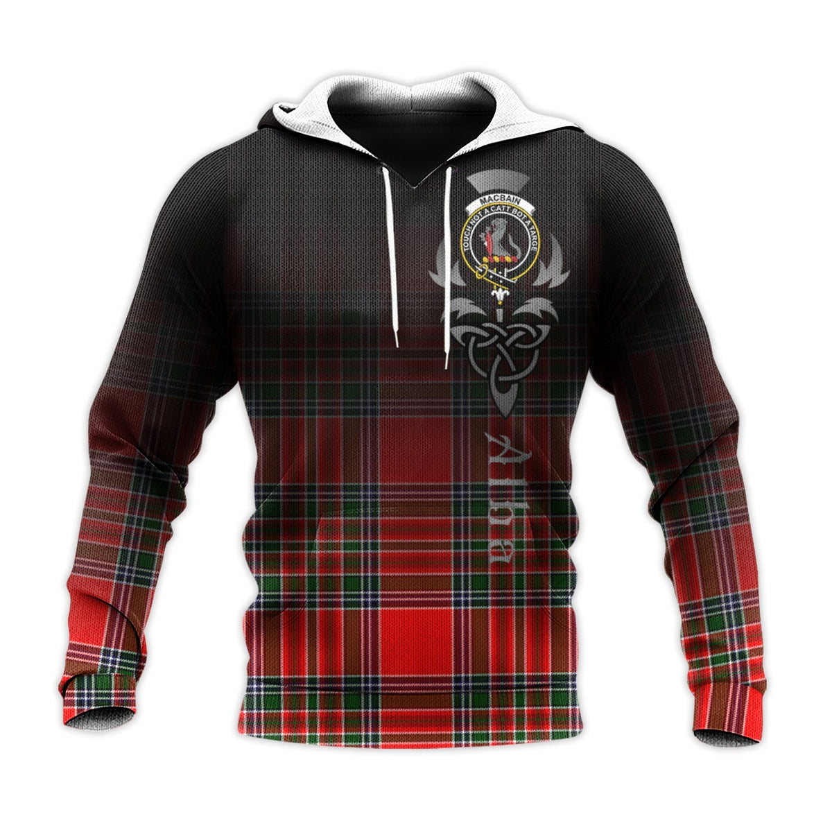 MacBain Tartan Hoodie - Alba Celtic Style