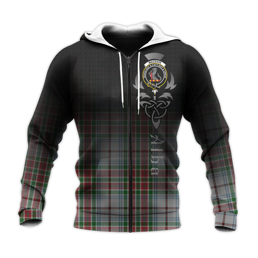 MacBain Dress Tartan Hoodie - Alba Celtic Style