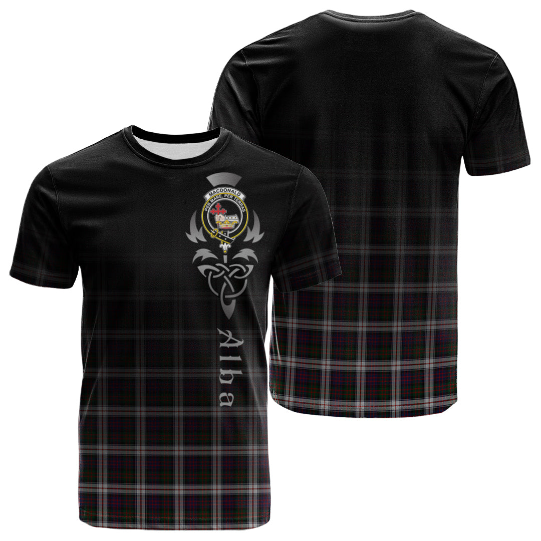 MacDonald Dress Tartan Crest T-shirt - Alba Celtic Style