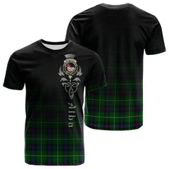 MacDonald Of The Isles Tartan Crest T-shirt - Alba Celtic Style