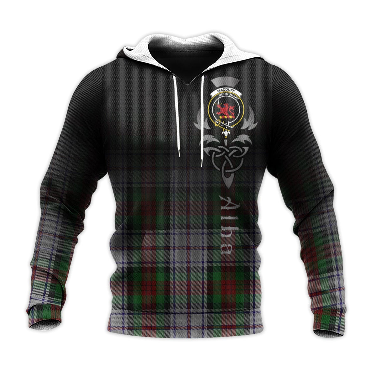 MacDuff Dress Tartan Hoodie - Alba Celtic Style