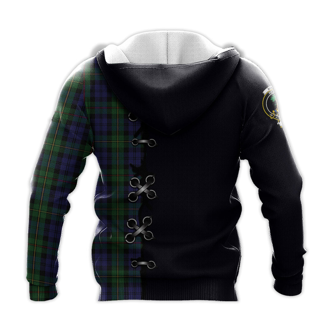 MacEwen - MacEwan Tartan Hoodie - Lion Rampant And Celtic Thistle Style