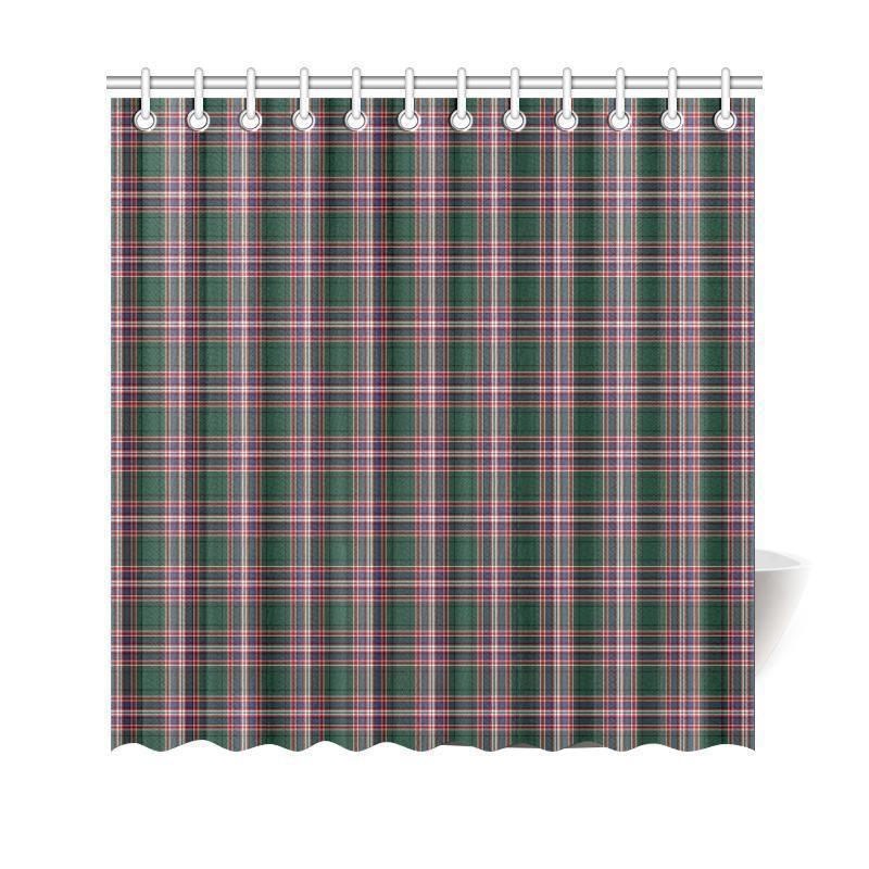 Macfarlane Hunting Modern Tartan Shower Curtain