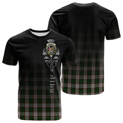 MacKinnon Dress Tartan Crest T-shirt - Alba Celtic Style