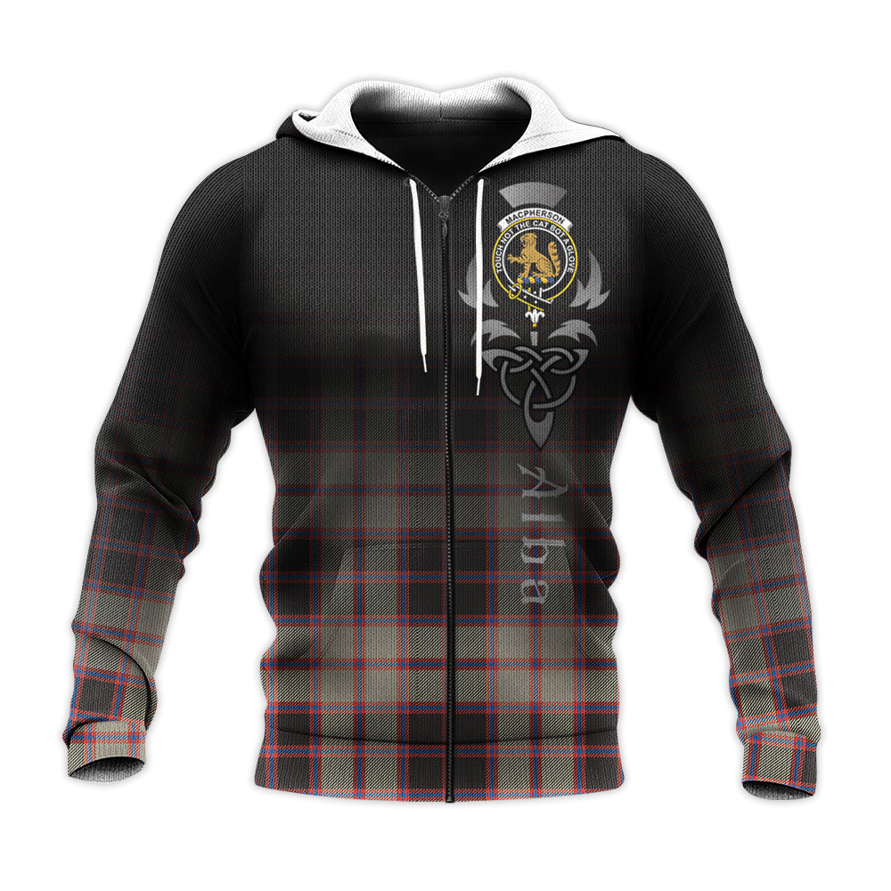 MacPherson Hunting Ancient Tartan Hoodie - Alba Celtic Style