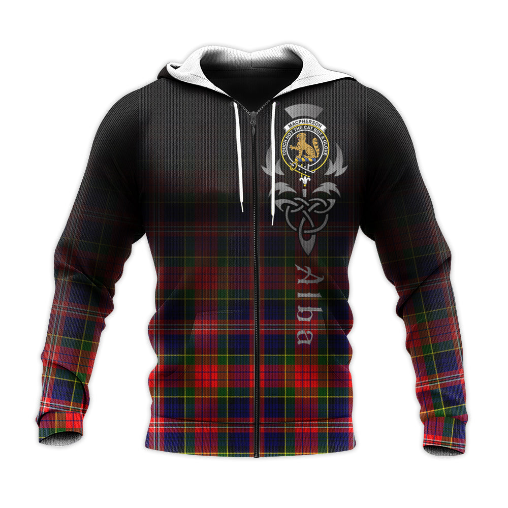 MacPherson Modern Tartan Hoodie - Alba Celtic Style