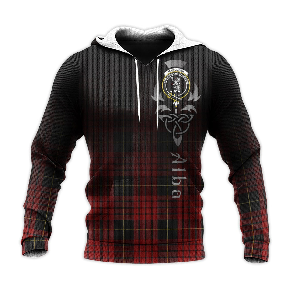 MacQueen Tartan Hoodie - Alba Celtic Style