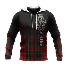MacQueen Tartan Hoodie - Alba Celtic Style