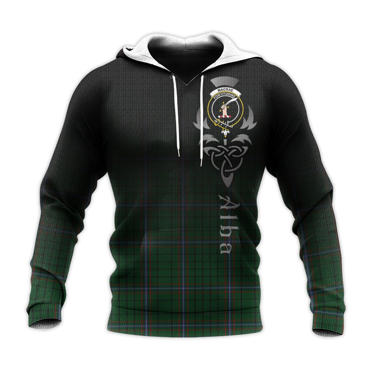 MacRae Tartan Hoodie - Alba Celtic Style