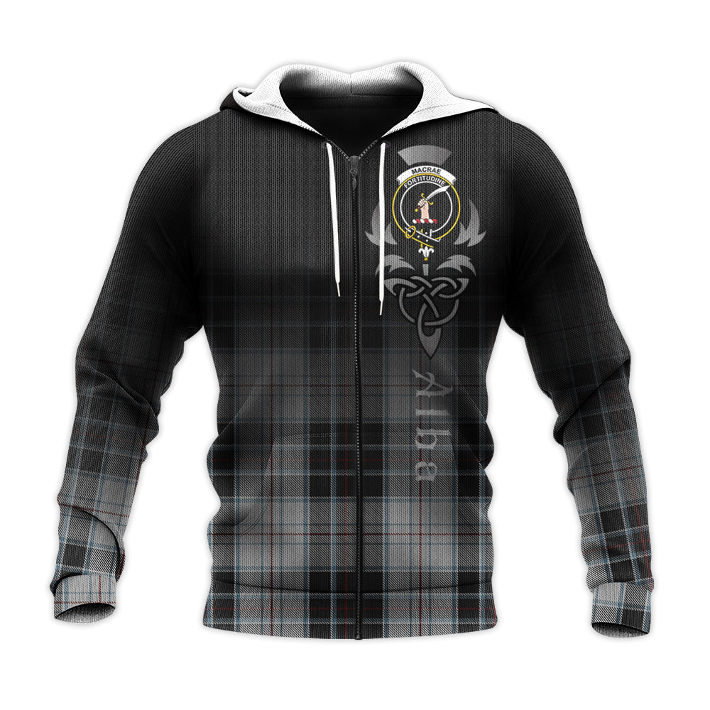 MacRae Dress Tartan Hoodie - Alba Celtic Style