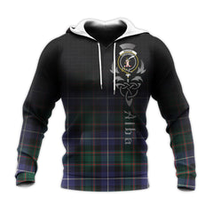 MacRae Hunting Modern Tartan Hoodie - Alba Celtic Style