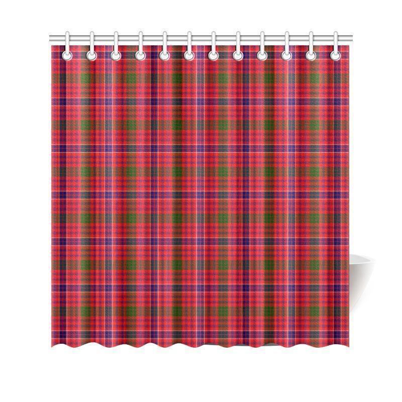 Macrae Modern Tartan Shower Curtain