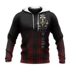 Menzies Hunting Tartan Hoodie - Alba Celtic Style