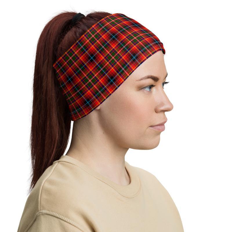 Innes Tartan Crest Neck Gaiter - Bandana