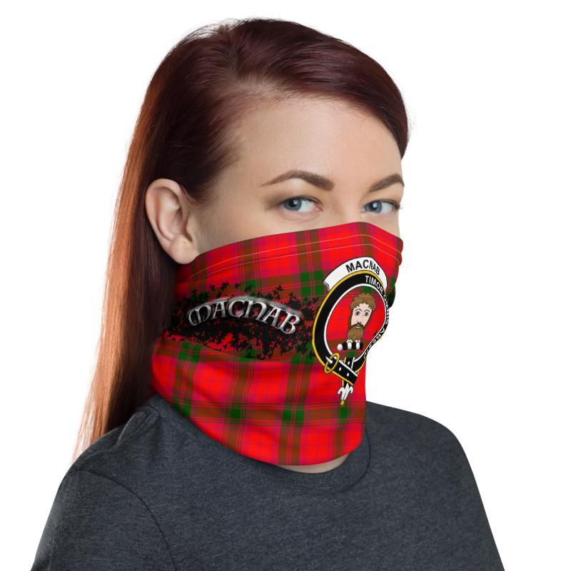 Macnab Tartan Crest Neck Gaiter - Bandana
