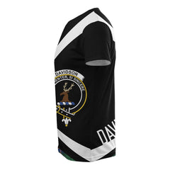 Davidson Ancient Tartan Crest Circle T-shirt