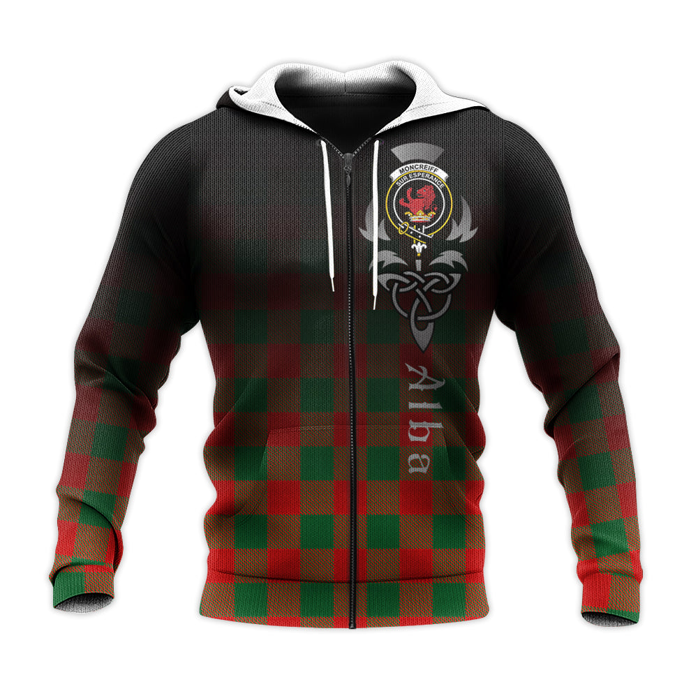 Moncrieff Modern Tartan Hoodie - Alba Celtic Style