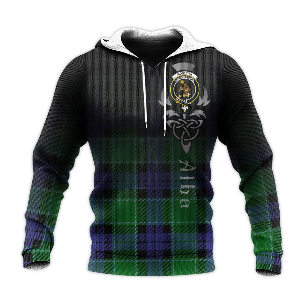 Monteith Tartan Hoodie - Alba Celtic Style