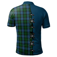 Morrison Society Tartan Polo Shirt - Lion Rampant And Celtic Thistle Style
