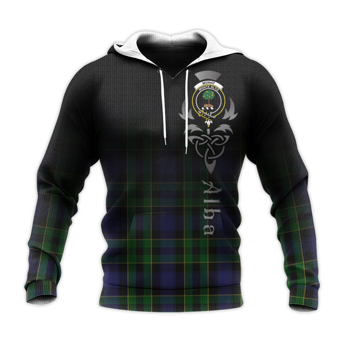 Mowat Tartan Hoodie - Alba Celtic Style