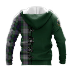 Murray of Atholl Dress Tartan Hoodie - Lion Rampant And Celtic Thistle Style