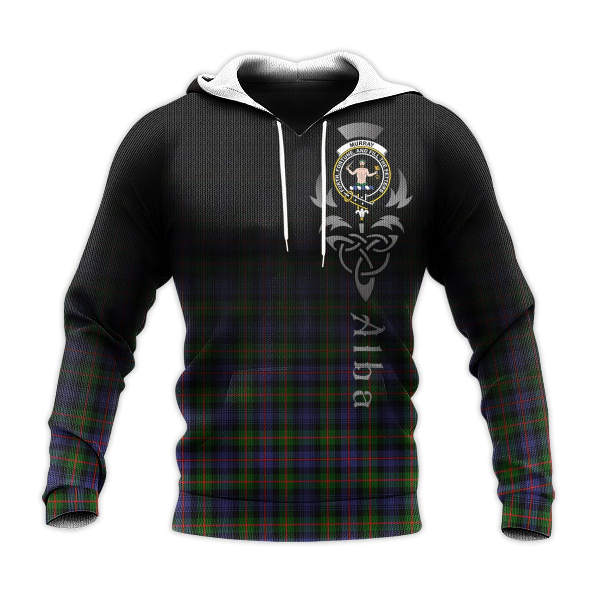 Murray Of Atholl Modern Tartan Hoodie - Alba Celtic Style