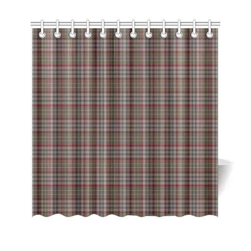 Nicolson Hunting Weathered Tartan Shower Curtain