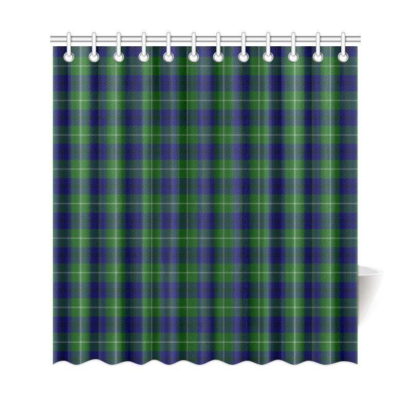 Oliphant Modern Tartan Shower Curtain