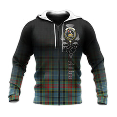 Paisley Tartan Hoodie - Alba Celtic Style