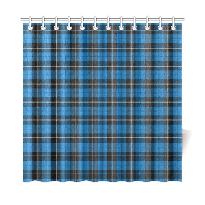 Ramsay Blue Ancient Tartan Shower Curtain