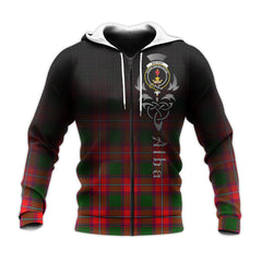 Rattray Modern Tartan Hoodie - Alba Celtic Style
