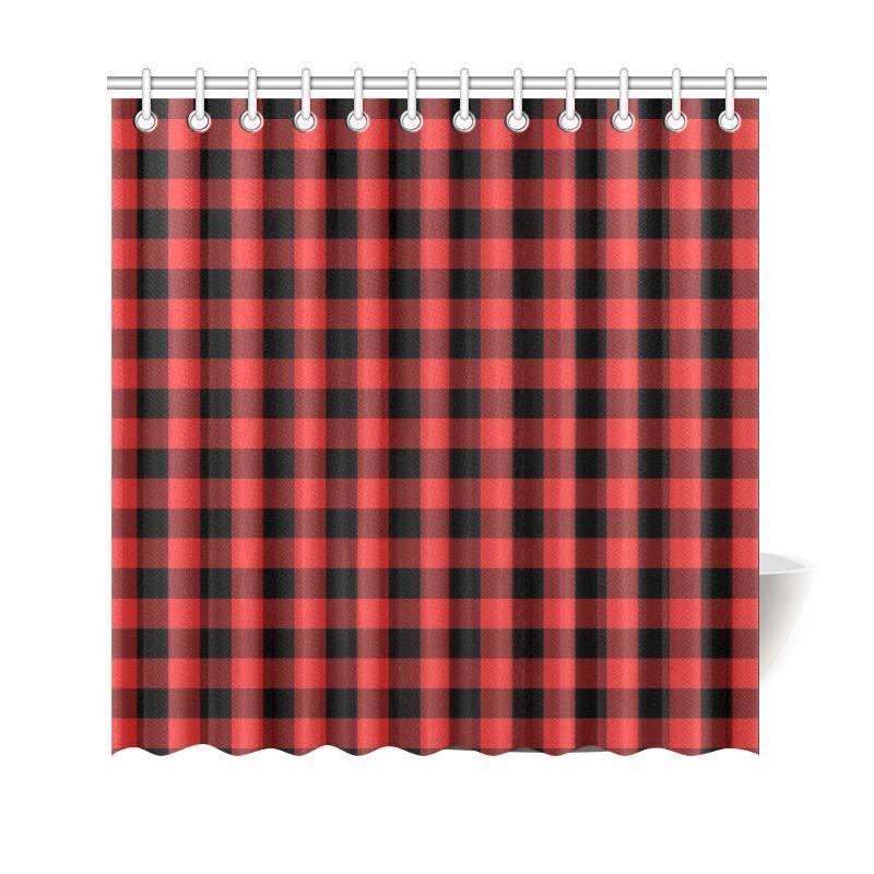 Rob Roy Macgregor Modern Tartan Shower Curtain