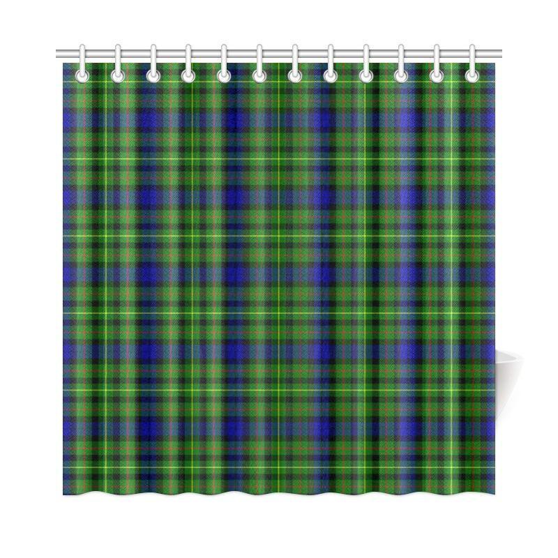 Rollo Modern Tartan Shower Curtain