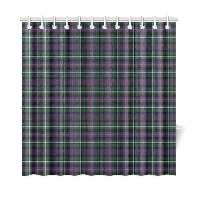 Rose Hunting Modern Tartan Shower Curtain