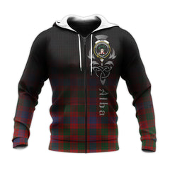 Ross Tartan Hoodie - Alba Celtic Style