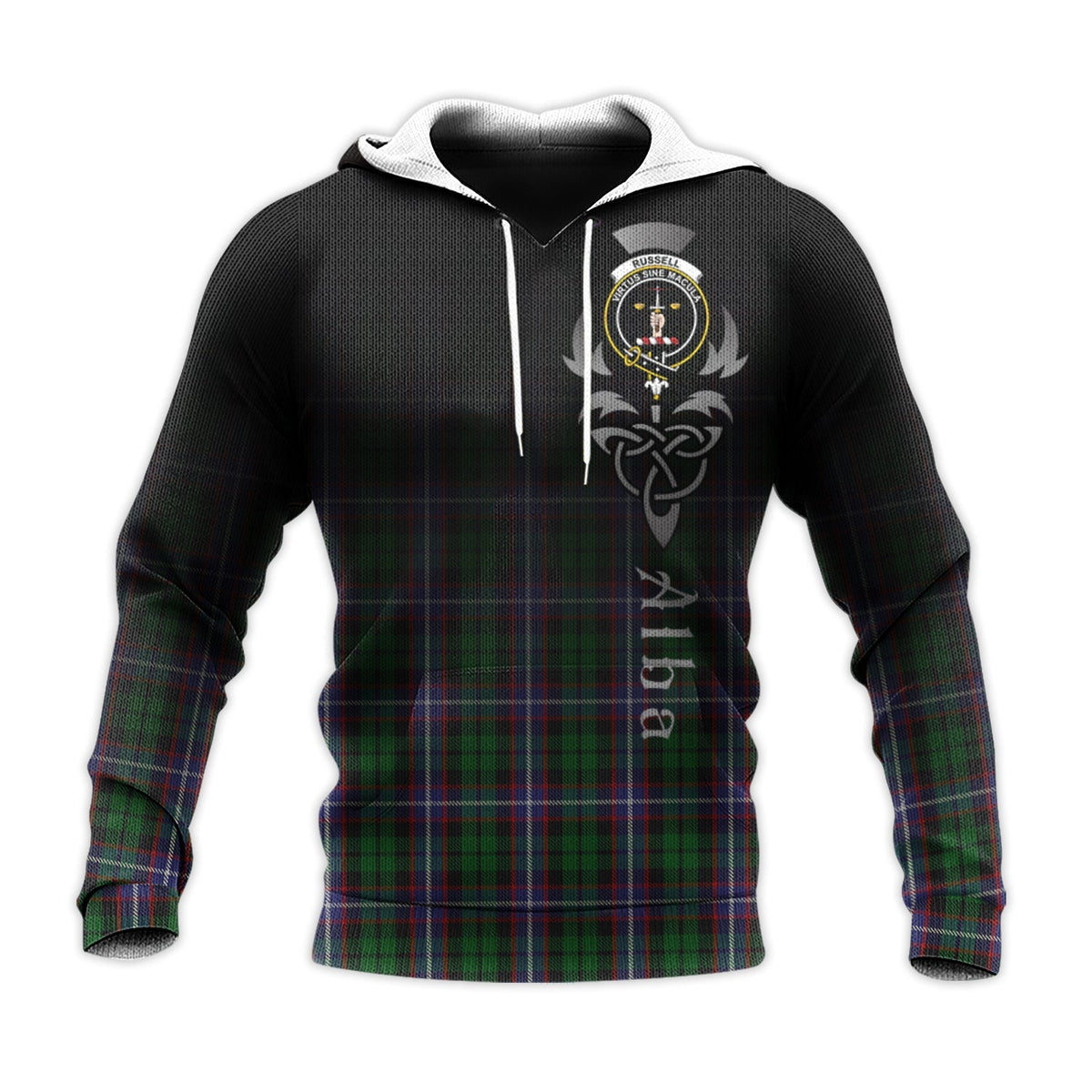 Russell Tartan Hoodie - Alba Celtic Style