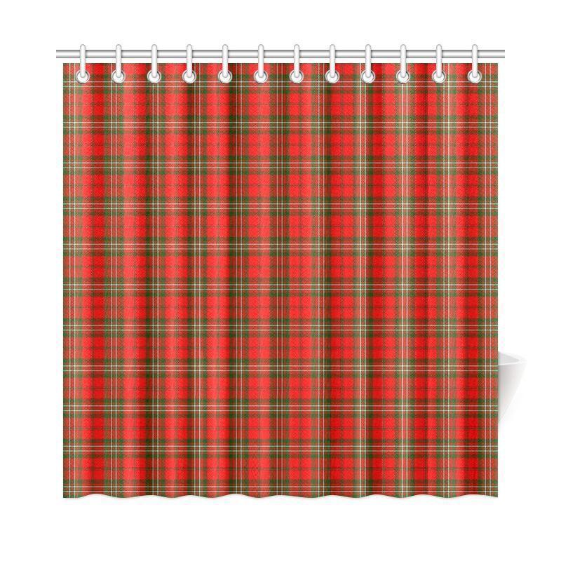Scott Modern Tartan Shower Curtain