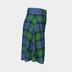 Bowie Ancient Tartan Flared Skirt
