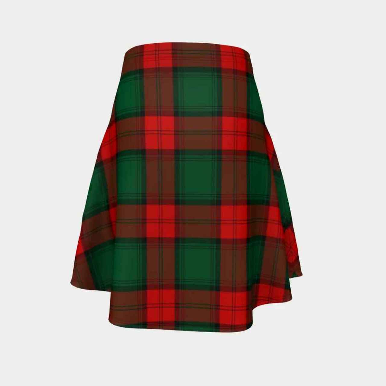 Stewart Atholl Modern Tartan Flared Skirt