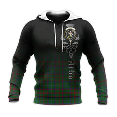 Shaw Of Tordarroch Green Hunting Tartan Hoodie - Alba Celtic Style