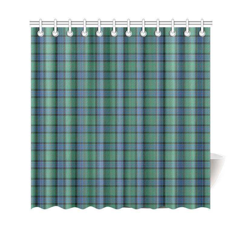 Sinclair Hunting Ancient Tartan Shower Curtain